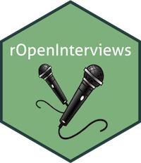 rOpenInterviews hex logo
